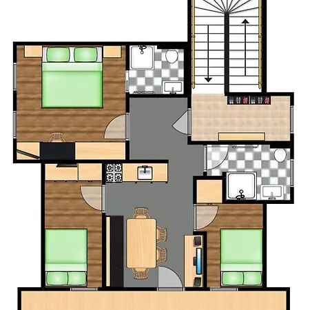 Gaestehaus Eder דירה *